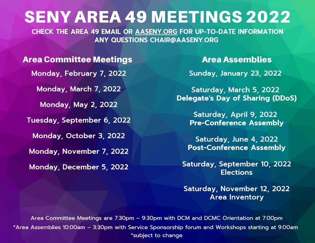 SENY Area 49 Assembly @ TBA | New York | United States