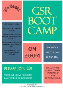 Queens County G.S.R Bootcamp @ Virtual Platform | New York | United States