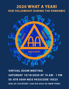 AA Archives: "2020.......What a Year"!!! @ ZOOM