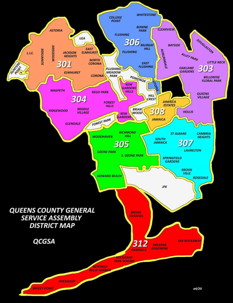 Queens County District Map - Web Chair